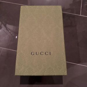 Gucci empty shoe box